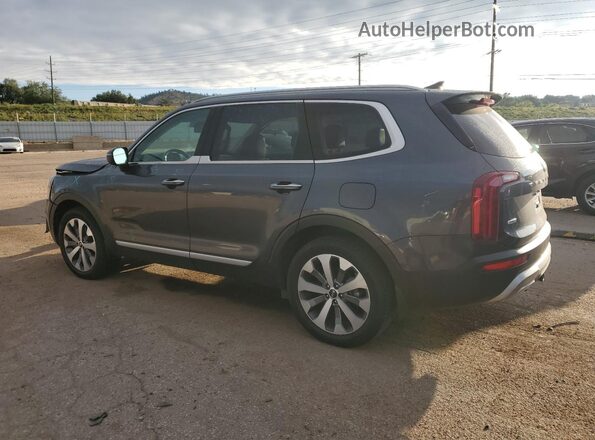 5XYP6DHC7LG045454 2020 KIA TELLURIDE Серый Задняя левая четверть