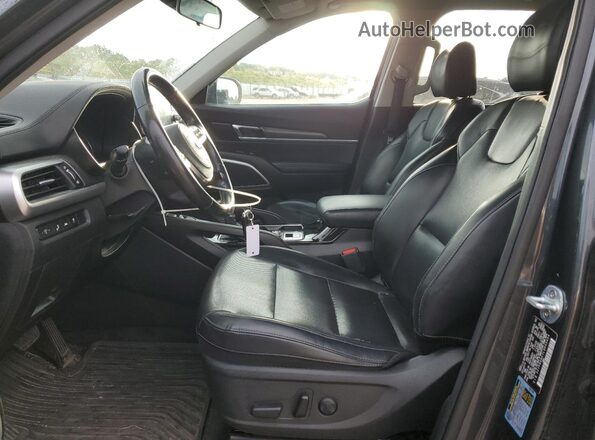 5XYP6DHC7LG045454 2020 KIA TELLURIDE Серый Вид салона спереди