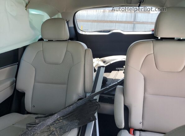 5XYP6DHC8LG025925 2020 KIA TELLURIDE Черный Вид задних сидений