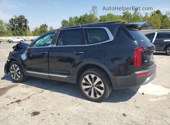 5XYP6DHC8LG025925 2020 KIA TELLURIDE Черный Задняя левая четверть