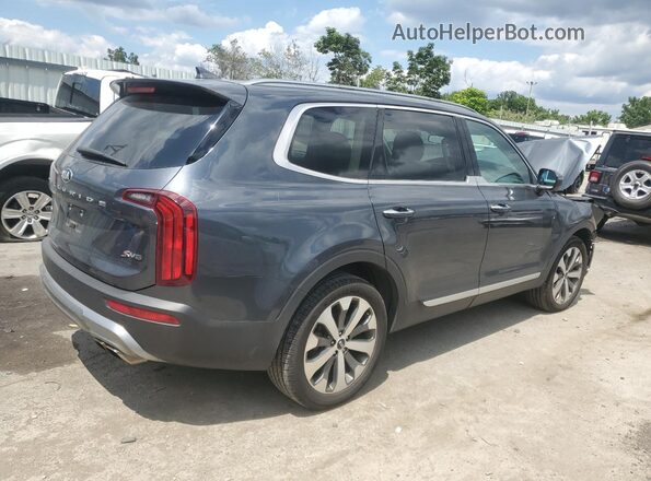 5XYP6DHC8LG063719 2020 KIA TELLURIDE Gray Задня права чверть