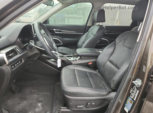 5XYP6DHC9NG306960 2022 KIA TELLURIDE Brown Vista interior delantera