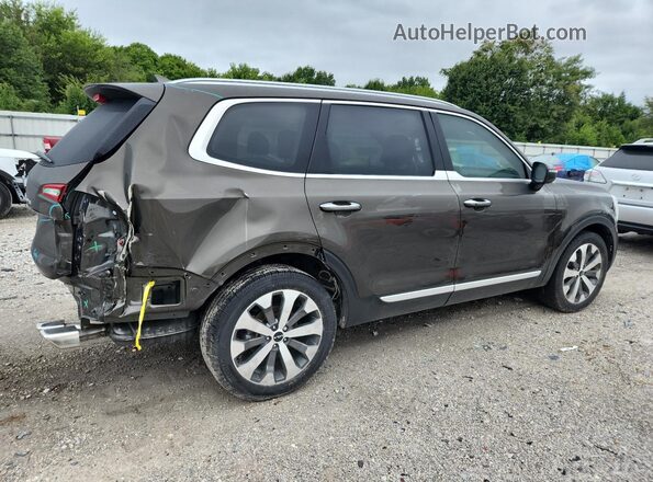 5XYP6DHC9NG306960 2022 KIA TELLURIDE Brown Trasero derecho