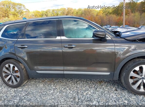 5XYP6DHCXLG035663 2020 KIA TELLURIDE Green Dashboard view