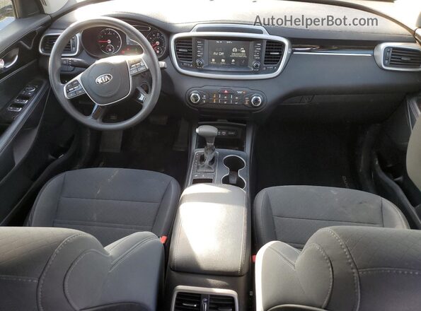 5XYPGDA33LG634623 2020 KIA SORENTO Black Widok deski rozdzielczej