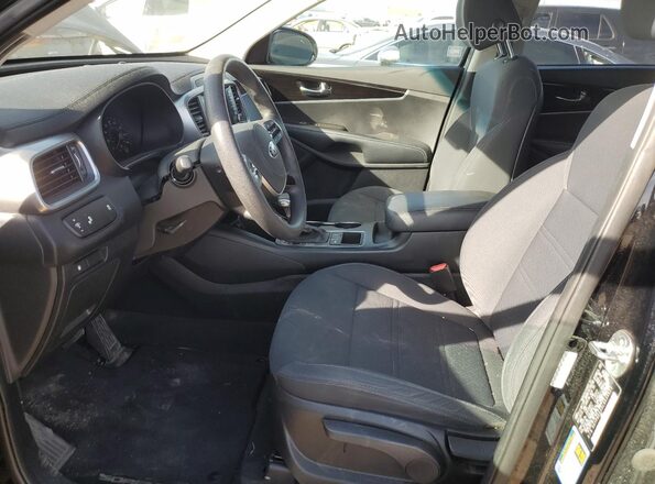 5XYPGDA33LG634623 2020 KIA SORENTO Black Widok wnętrza z przodu