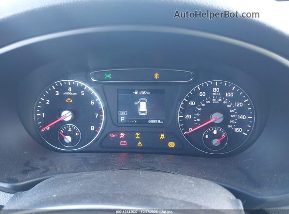 5XYPGDA33LG653155 2020 KIA SORENTO Белый Вид задних сидений