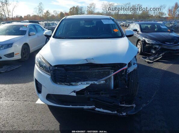 5XYPGDA33LG653155 2020 KIA SORENTO Белый Вид щитка приборов