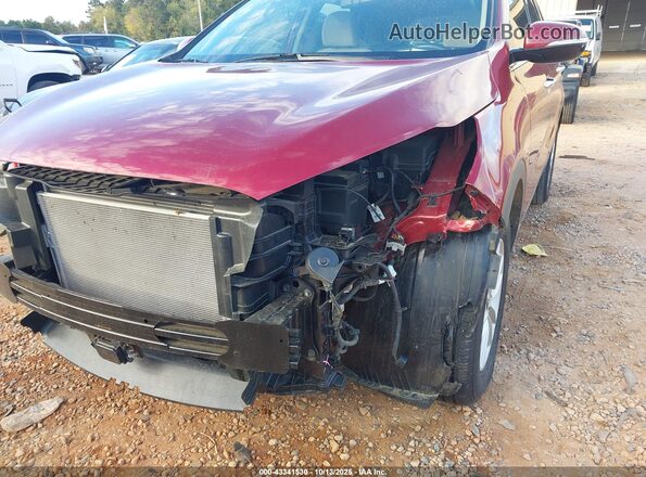 5XYPGDA37LG672825 2020 KIA SORENTO Maroon Widok z przodu