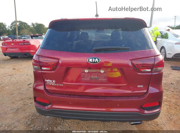 5XYPGDA37LG672825 2020 KIA SORENTO Maroon 