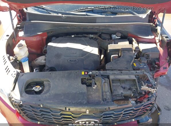 5XYPGDA54LG629657 2020 KIA SORENTO Red Rear view