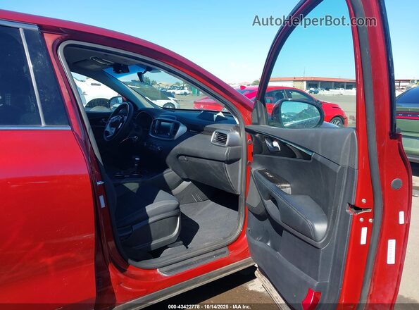 5XYPGDA54LG629657 2020 KIA SORENTO Red Front interior view