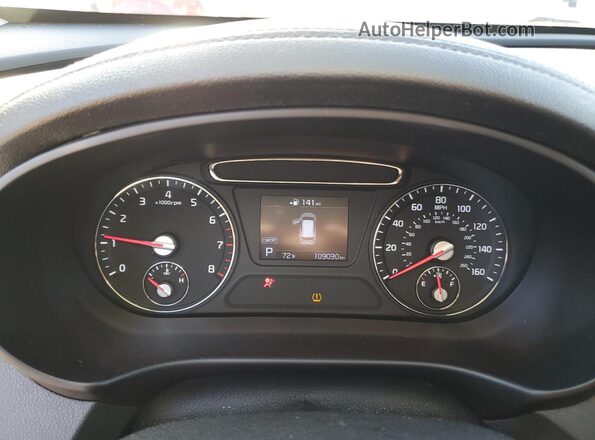 5XYPGDA54LG668488 2020 KIA SORENTO White Instrument cluster view