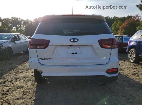 5XYPGDA54LG668488 2020 KIA SORENTO White Rear view