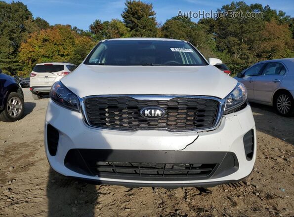 5XYPGDA54LG668488 2020 KIA SORENTO White Front view