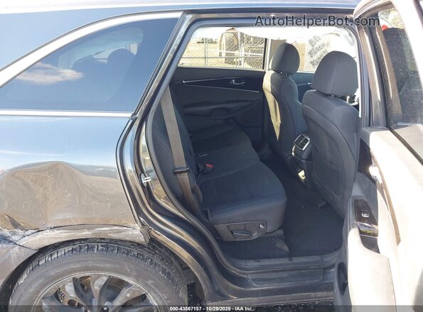 5XYPGDA56LG694008 2020 KIA SORENTO Gray VIN sticker view