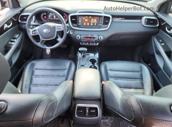 5XYPH4A52LG676098 2020 KIA SORENTO Burgundy Vista del salpicadero