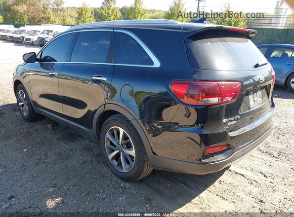 5XYPH4A5XKG515514 2019 KIA SORENTO Черный Задняя левая четверть