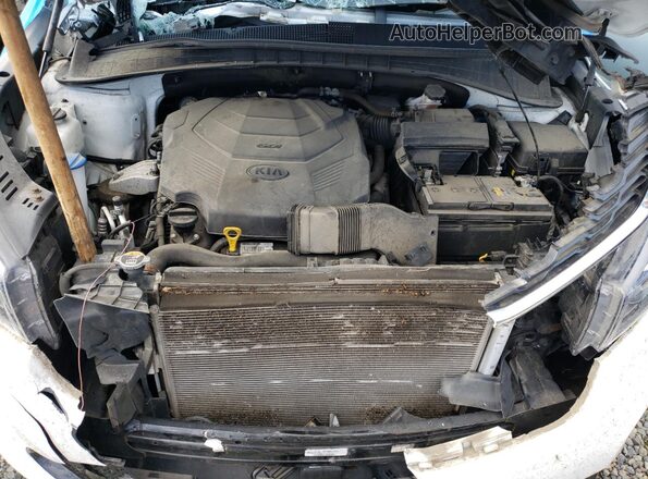 5XYPHDA55LG657223 2020 KIA SORENTO White ძრავის განყოფილების ხედი