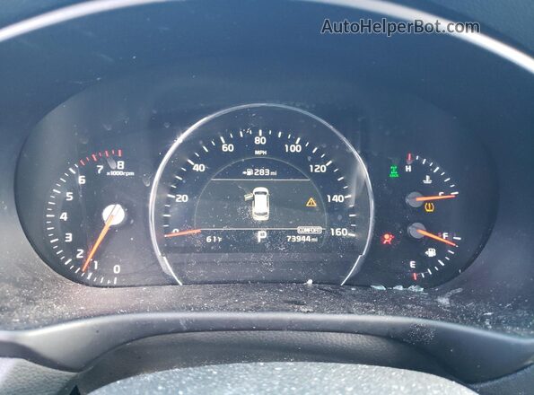 5XYPHDA55LG657223 2020 KIA SORENTO White ხელსაწყოთა პანელის ხედი