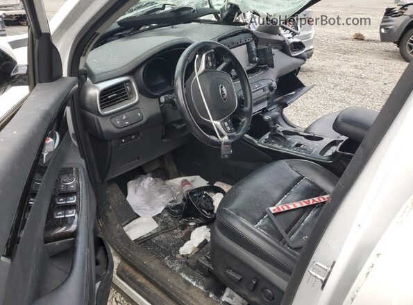 5XYPHDA55LG657223 2020 KIA SORENTO White წინა პანელის ხედი