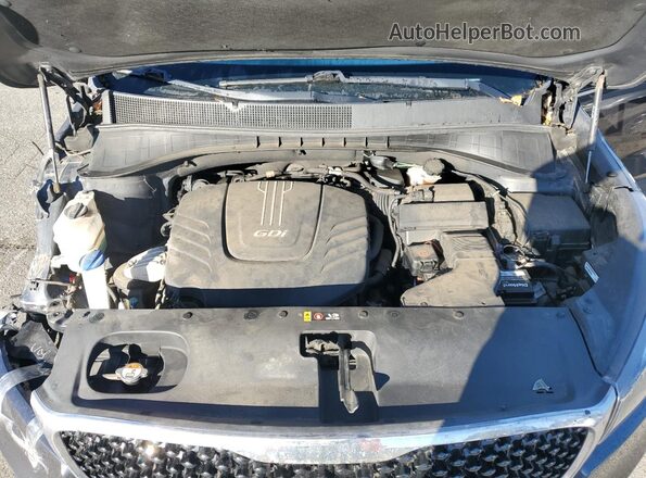 5XYPHDA59HG204973 2017 KIA SORENTO Угольный Вид подкапотного пространства