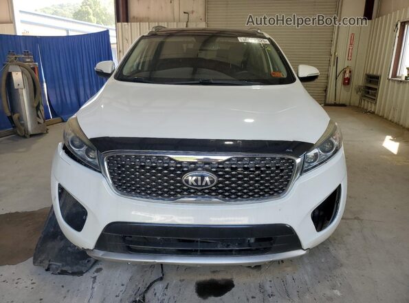 5XYPK4A5XGG015524 2016 KIA SORENTO White Widok z przodu
