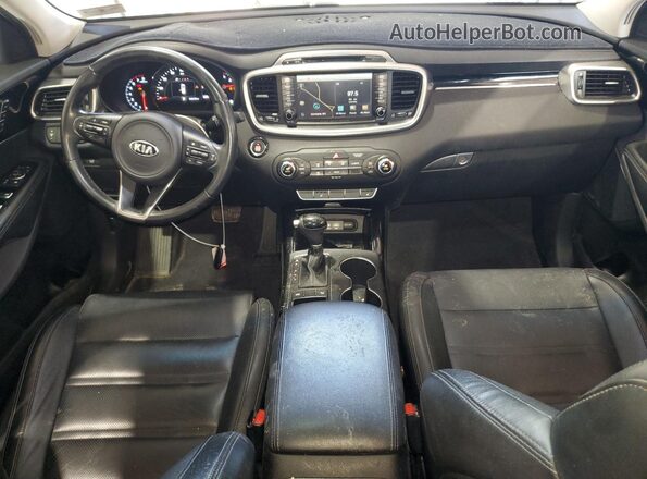5XYPK4A5XGG015524 2016 KIA SORENTO White Widok deski rozdzielczej