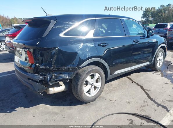 5XYRG4LC0NG139028 2022 KIA SORENTO Черный Задняя правая четверть