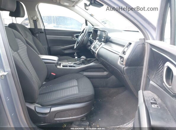 5XYRG4LC1NG080961 2022 KIA SORENTO Gray წინა სალონის ხედი
