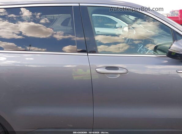5XYRG4LC1NG080961 2022 KIA SORENTO Gray უკანა სალონის ხედი