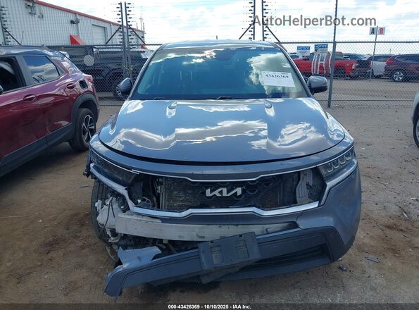 5XYRG4LC1NG080961 2022 KIA SORENTO Gray ხელსაწყოთა პანელის ხედი