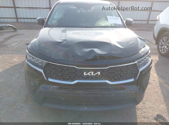 5XYRG4LC2NG106824 2022 KIA SORENTO Черный Вид спереди