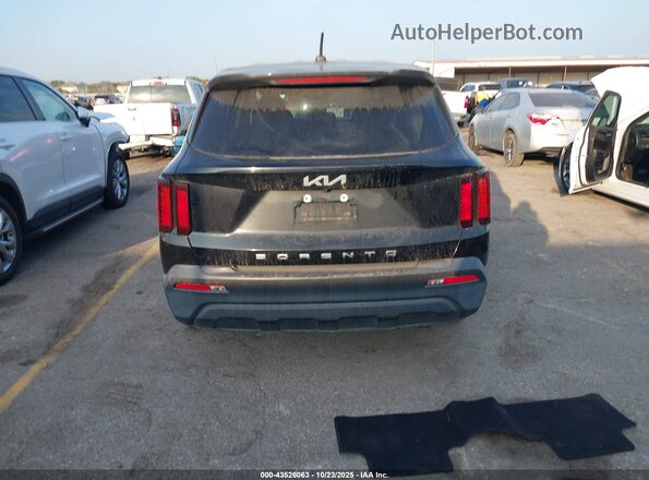 5XYRG4LC2NG106824 2022 KIA SORENTO Черный 