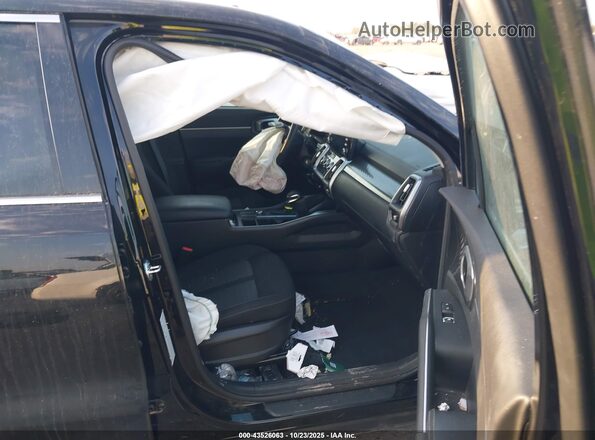 5XYRG4LC2NG106824 2022 KIA SORENTO Черный Вид салона спереди
