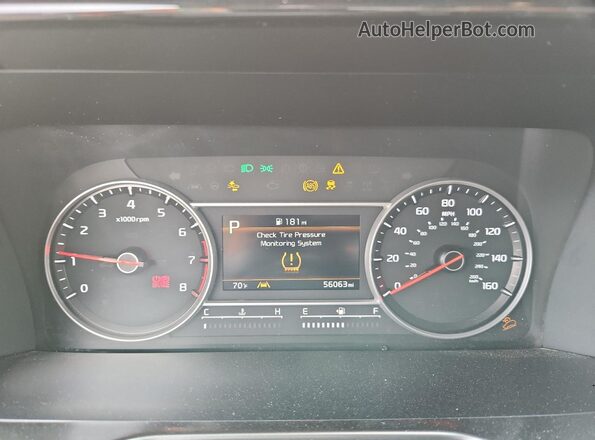 5XYRGDLC6NG098386 2022 KIA SORENTO White ხელსაწყოთა პანელის ხედი