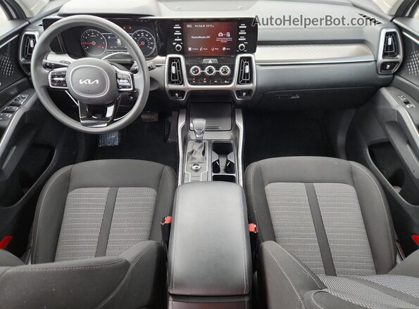 5XYRGDLC6NG098386 2022 KIA SORENTO White წინა პანელის ხედი