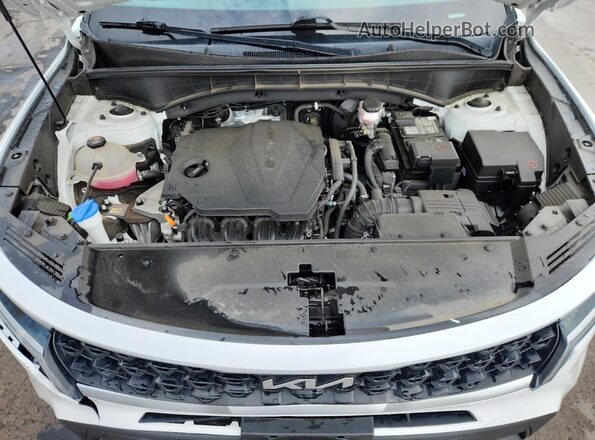 5XYRGDLC6NG098386 2022 KIA SORENTO White ძრავის განყოფილების ხედი