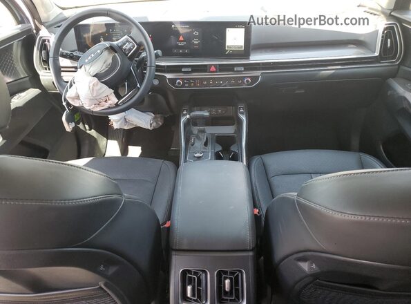 5XYRH4JF2SG339852 2025 KIA SORENTO Blue Widok deski rozdzielczej