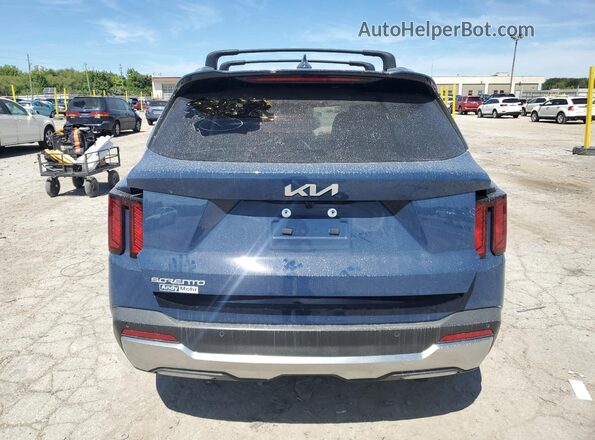 5XYRH4JF2SG339852 2025 KIA SORENTO Blue Widok z tyłu