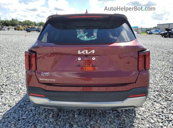 5XYRH4JF4RG258247 2024 KIA SORENTO Burgundy 
