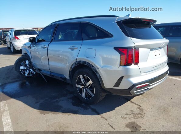 5XYRH4LF7NG131287 2022 KIA SORENTO Silver Trasero izquierdo