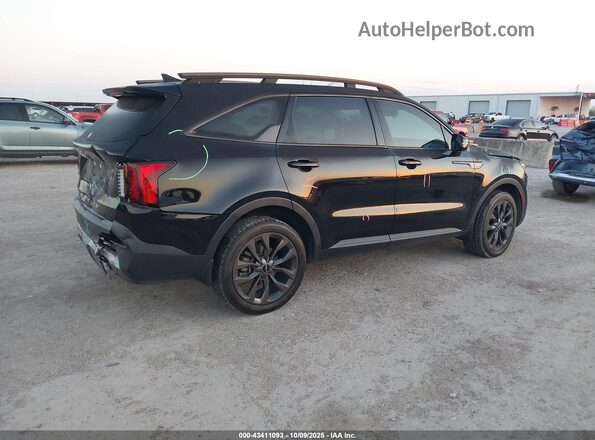 5XYRHDLF2NG137157 2022 KIA SORENTO Черный Задняя правая четверть