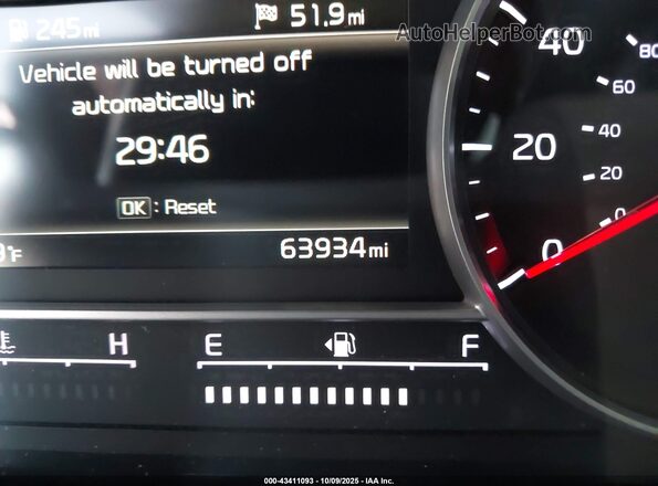 5XYRHDLF2NG137157 2022 KIA SORENTO Черный 