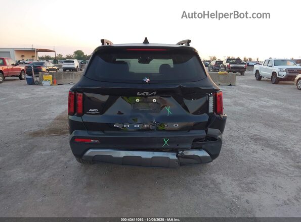 5XYRHDLF2NG137157 2022 KIA SORENTO Черный 