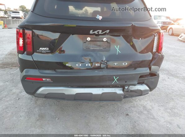 5XYRHDLF2NG137157 2022 KIA SORENTO Черный Вид спереди