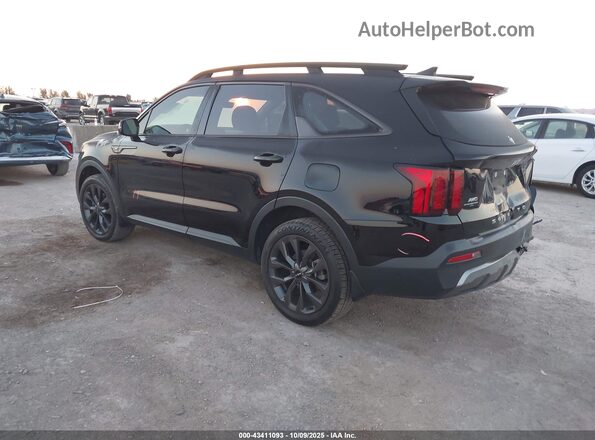 5XYRHDLF2NG137157 2022 KIA SORENTO Черный Задняя левая четверть