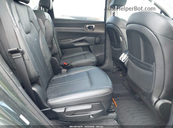 5XYRHDLF7NG151653 2022 KIA SORENTO Green Vista de la etiqueta del VIN