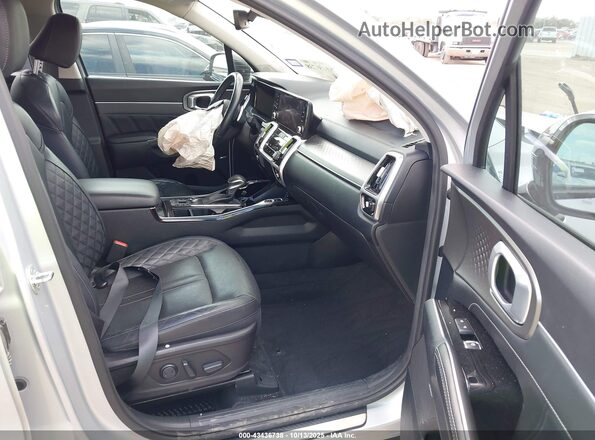 5XYRK4LF1MG044467 2021 KIA SORENTO Silver Սալոնի դիմացի տեսք
