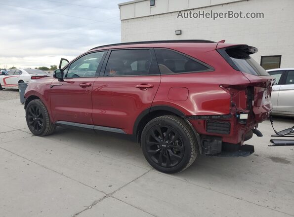5XYRK4LF6MG073446 2021 KIA SORENTO Red 